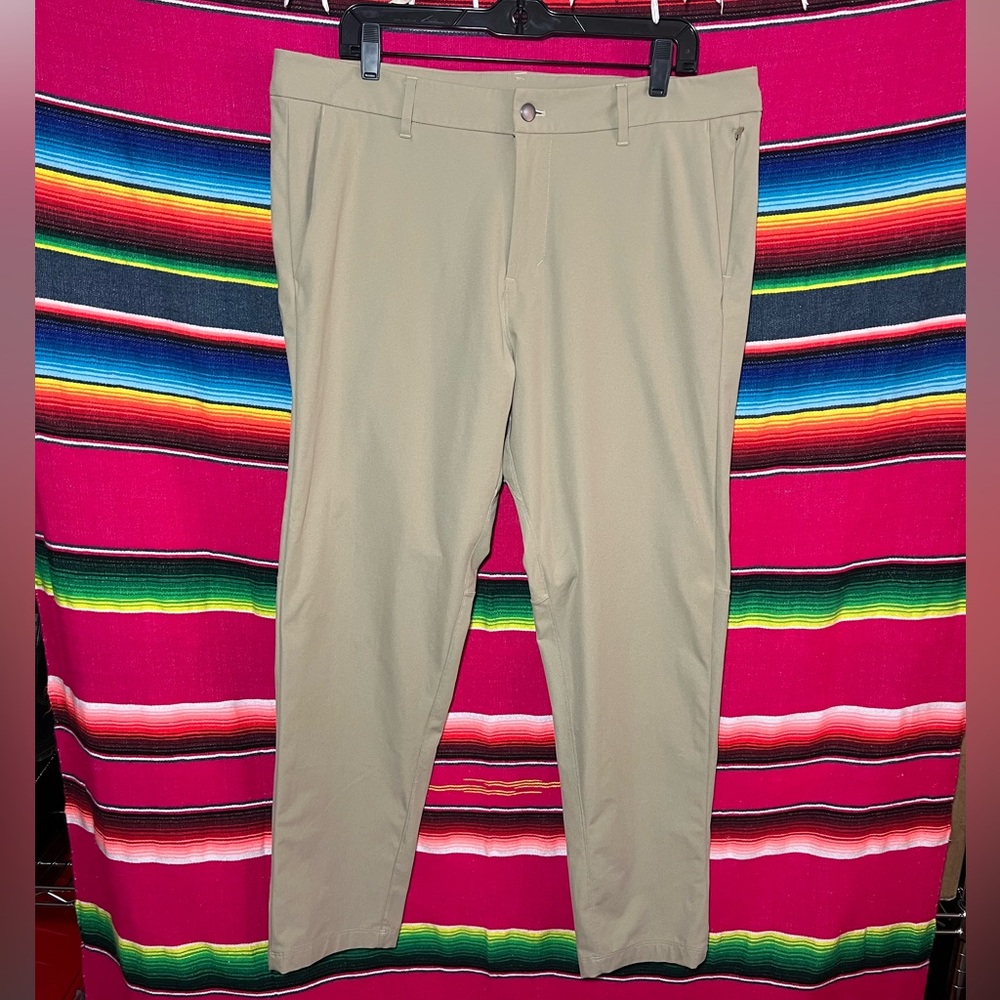 Lululemon Commission Pant Slim *Warpstreme Tofino Sand Size 36x32